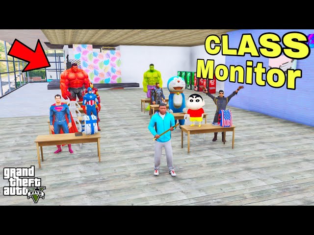 Franklin Ask Question and Answers or Read Books & Shinchan Became Tution Monitor In GTA V