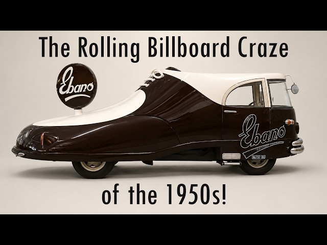 Rolling Billboards: The Coachbuilt Commercial Car Craze of the 1950s