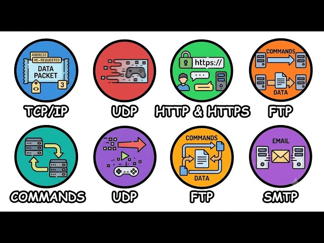 The 5 Protocols That Run the Entire Internet