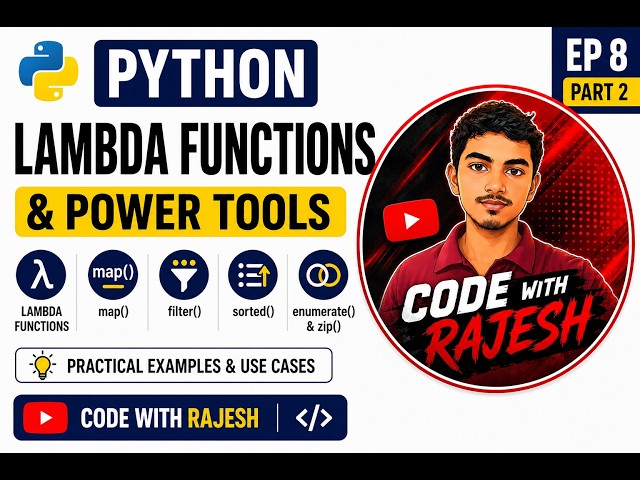 Python Lambda Functions & Powerful Tools Explained Simply