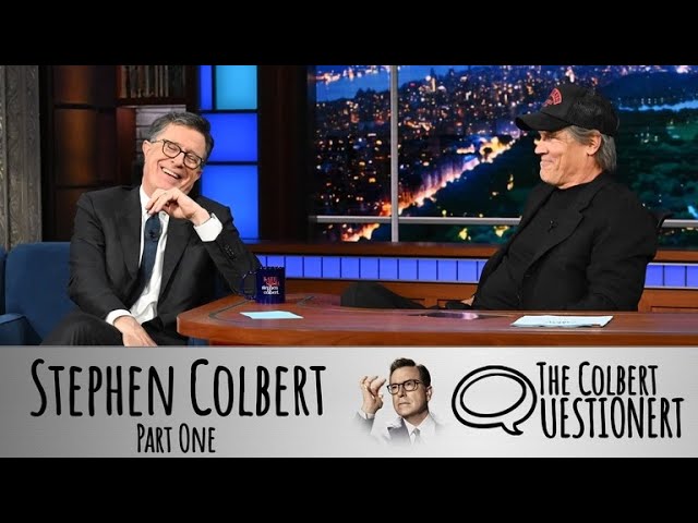 Stephen Colbert Takes The Colbert Questionert - PART ONE