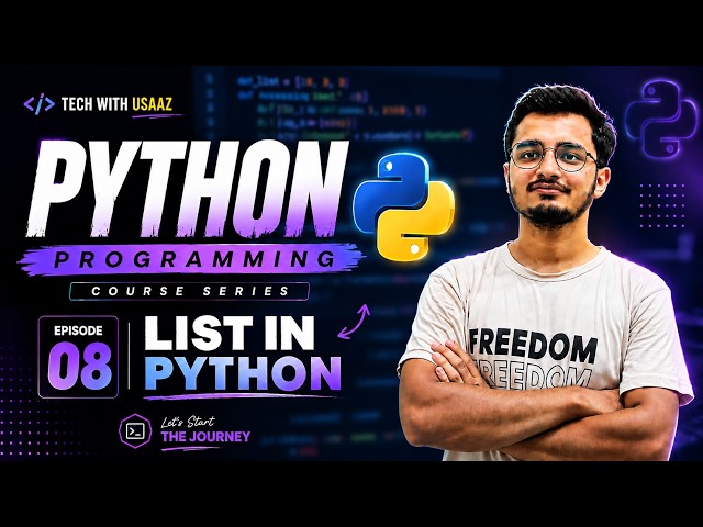 Python Lists Made Easy 🚀 | List Methods Explained for Beginners