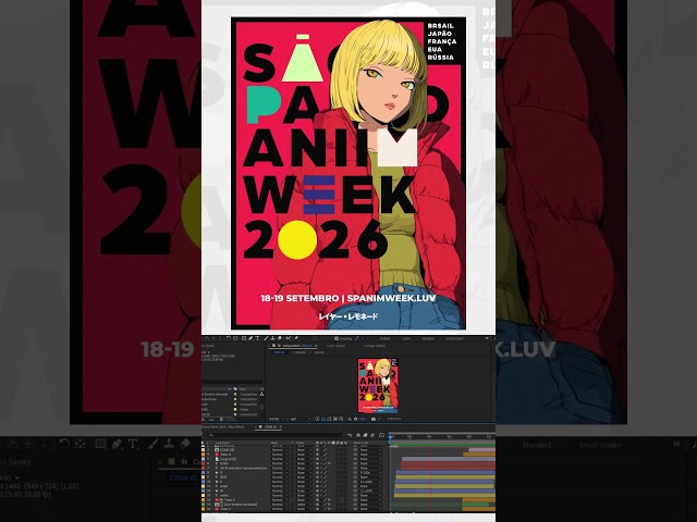Professional Event Flyer Animation Technique #motiongraphics #aftereffects #design