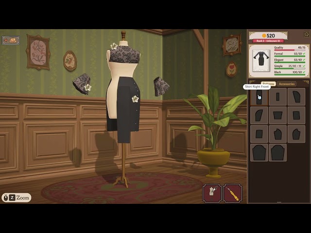 Dressmaker  Part 4 - Marie's First Commission
