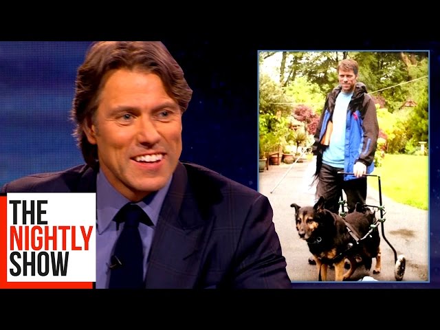 John Bishop's Dog Once Did A Wheelie