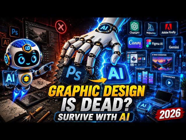 AI vs Graphic Design: Will Designers Lose Their Jobs in 2026?