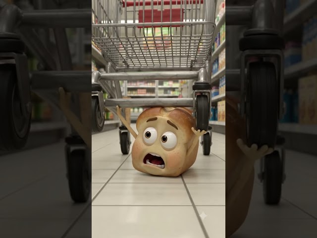 Shopping cart terrifies grocery …