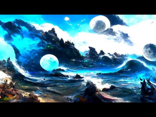 Dreamscape 3D Animation - 417 HZ Music | Watch Before Sleep (for Beautiful Dreams)