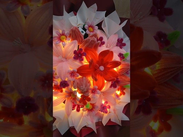 So eazy💐🫶 #luckyblessedcreations #yssai #bouquet #fuzzywireflowers #fuzzywire
