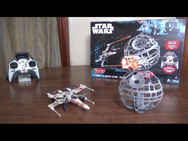 Air Hogs - Star Wars X-Wing vs Death Star - Review and Flight