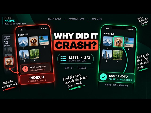 Why FlatList's Failure Callback Didn't Catch This Crash | React Native