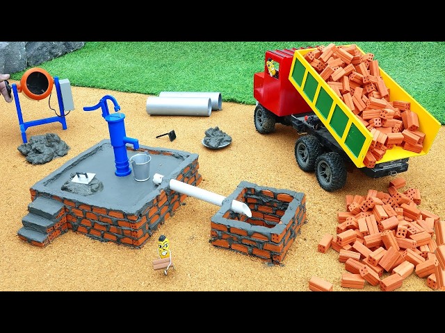 diy diorama making water pump using mini motorpump | Tiny kishan @SanCreator1