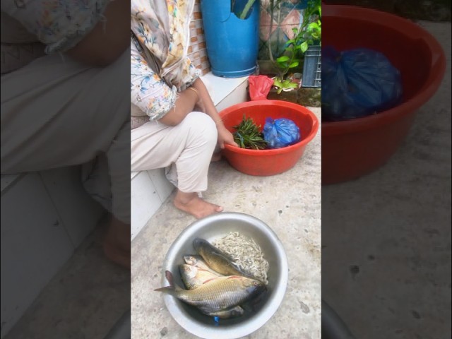 আজকের মাছ এবং সবজি একদম ফ্রেশ ছিল #shorts