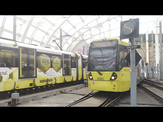 Shudehill and Market Street improvement works - Manchester Metrolink (2024.07.30)