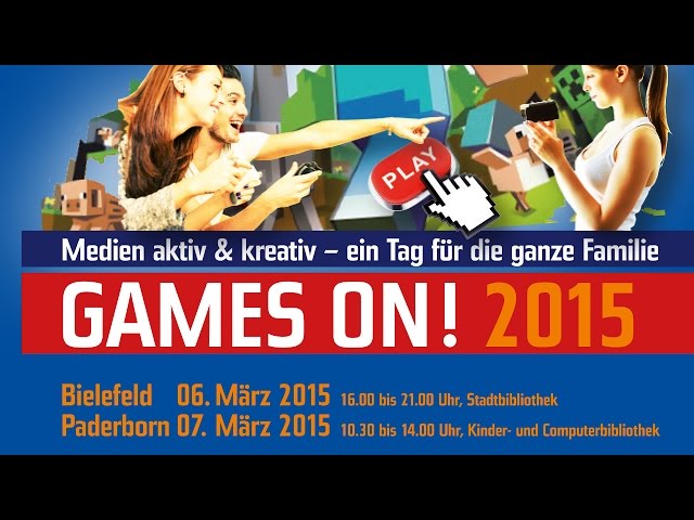 Games On! 2015 - mit Daniel Feith / Gametube