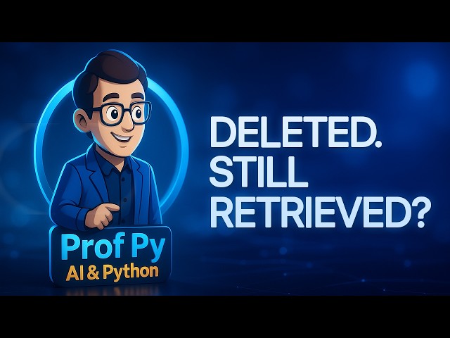 Delete RAG User Data in Python with Postgres and Qdrant