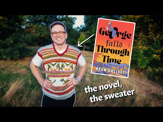 New novel, new sweater