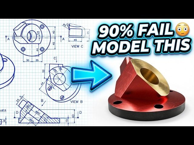 Can You Model This? Fusion 360 Challenge - Catics 3D01-05