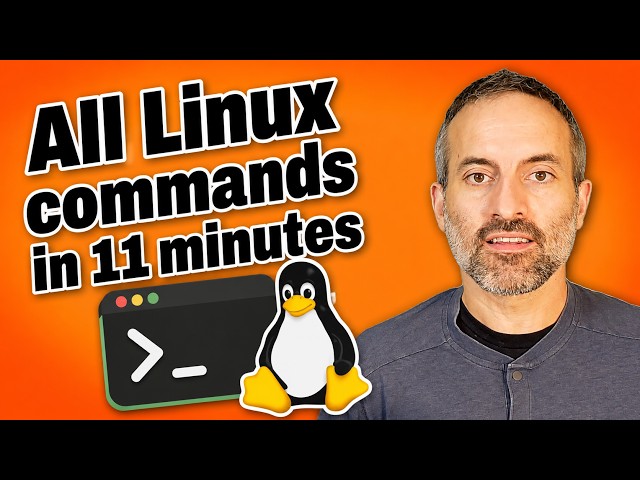 All Linux Commands in 11 Minutes – Tutorial