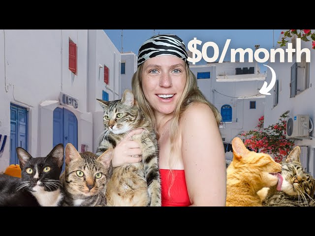 Living RENT-FREE in Greece 🇬🇷 (housesitting 101)