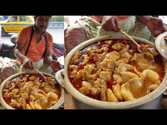 Full Khassi Barkra Mutton at Kolkata Street Only Rs.10