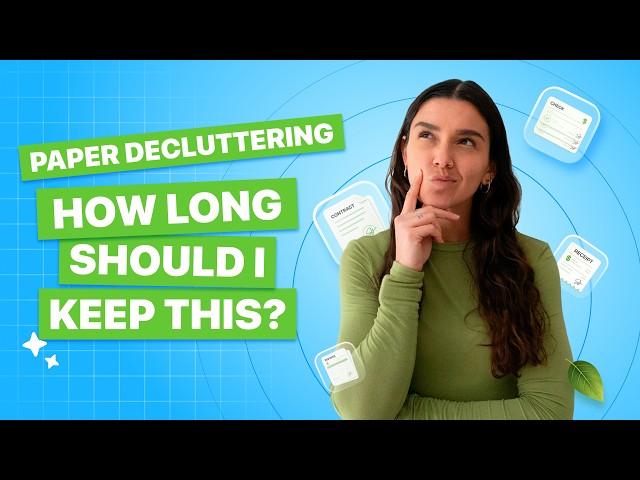 How to Declutter Documents Fast: What to Keep vs Toss