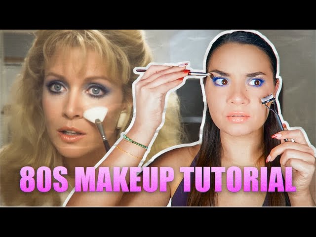I Followed a Real 1980s Makeup Tutorial (Disaster)