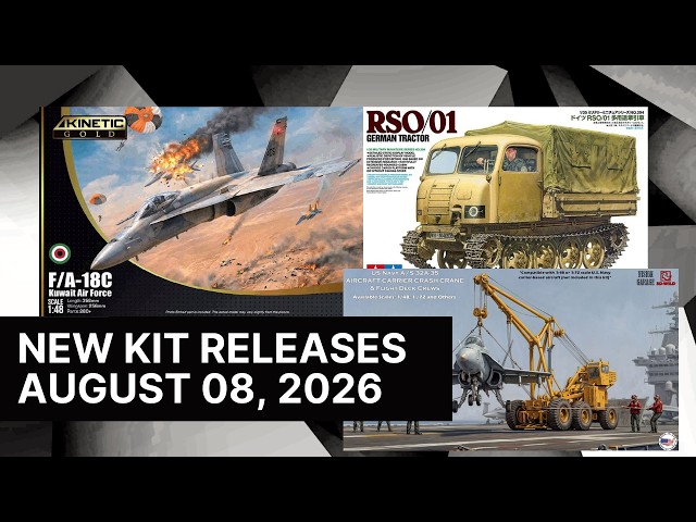 New Kit Releases: August 08, 2026