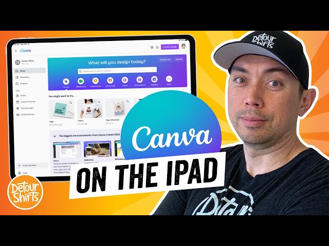 Canva Tutorial for Beginners on iPad | How to use the Canva App for Print on Demand 2023