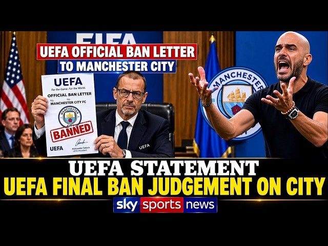 BREAKING NEWS: MANCHESTER CITY EXPELLED FROM THE PREMIER LEAGUE?! 