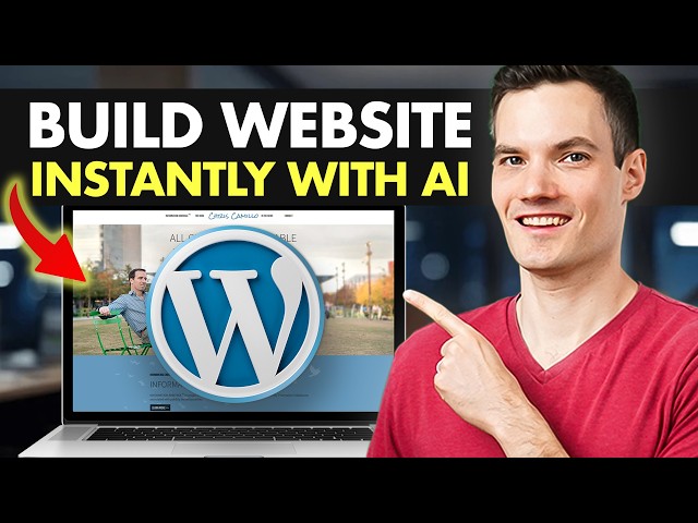 WordPress Tutorial for Beginners – Build a Website Step-by-Step with AI