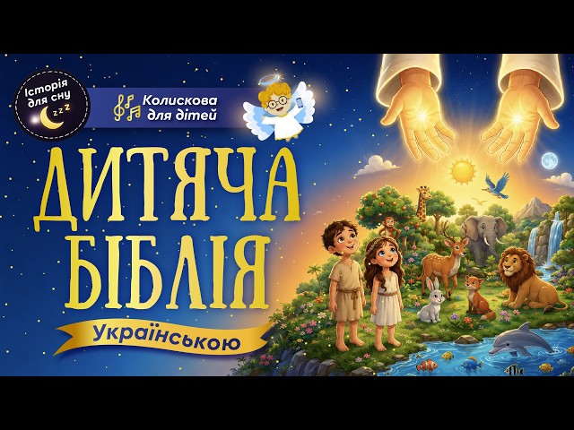 Children's Bible for Sleep 🎧 Calming Stories about the Creation of the World 🌙 Lullaby for Kids 🎵