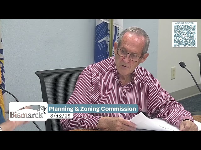Burleigh County Planning and Zoning Commission 2026-08-12
