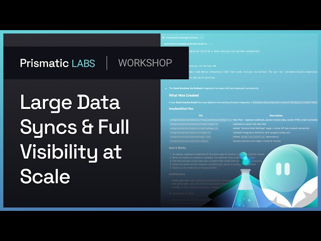 Syncing Millions of Records in Your Integrations: Batch Triggers | Prismatic Labs Workshop