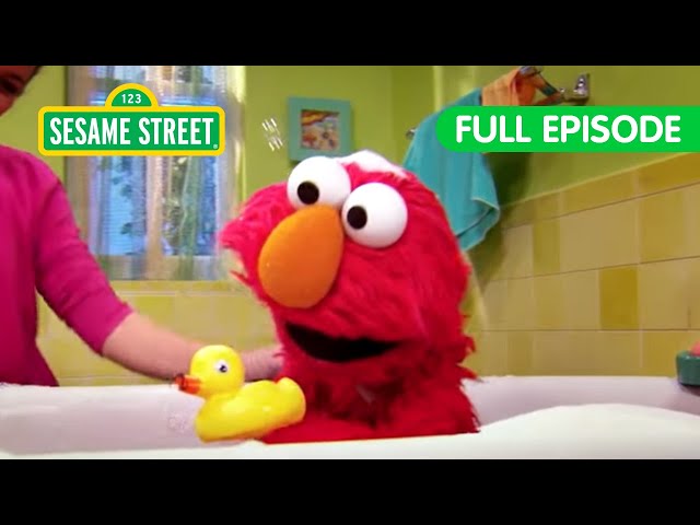 Let's Learn Routines with Elmo!☀️🛁 | THREE Sesame Street Full Episodes!