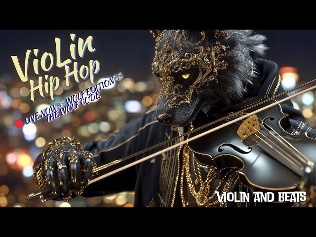 🔴 LIVE 24/7 | The Wolf Code 🐺 4,000 Subscribers Special | Hip Hop Violin Beats to Study, Focus&Relax
