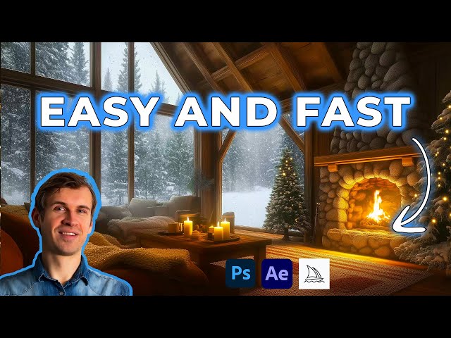 How to create Cozy and Relaxing Ambience Video | EASY and FAST