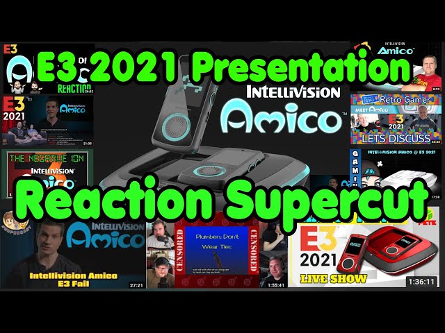 Intellivision Amico E3 2021 Presentation - Reaction Supercut