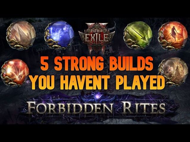 5 Strong Starter Builds You Haven't Played Yet for PoE 2 0.5.5
