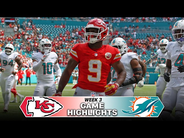 Kansas City Chiefs vs. Miami Dolphins Game Highlights | NFL 2026 Season Week 3