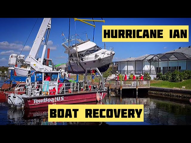 Hurricane Ian Boat Recovery