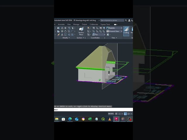 Watch a 2D Plan Become a 3D House in AutoCAD!