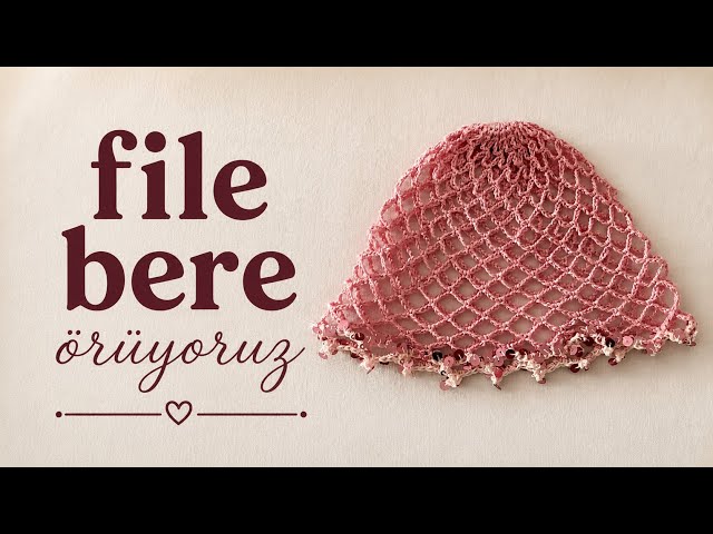 OTANTİK 🤍 FİLE BERE TIĞ İŞİ ÖRÜYORUZ (CROCHET TUTORIAL)
