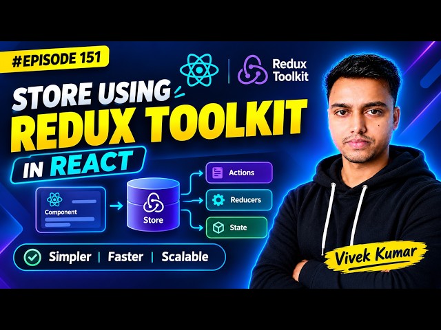 #151 Store using Redux Toolkit | Redux Toolkit Tutorial | React Redux Tutorial | Redux Toolkit