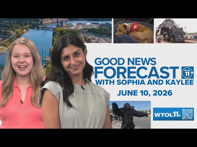 Good News Forecast: Big train, big words, big hearts and big moments