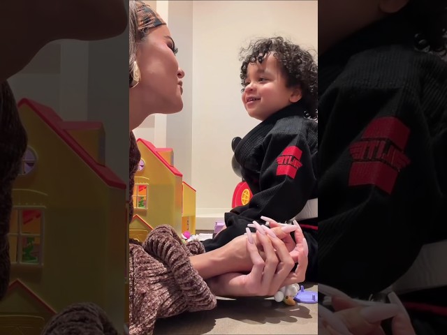 Khloe Kardashian shared a cute snippet from her life