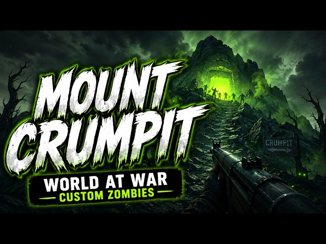 WORLD AT WAR ZOMBIES- MOUNT CRUMPIT - CUSTOM ZOMBIES
