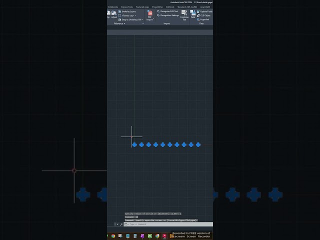 AutoCAD lsp - Create 10 Circles Using a Loop