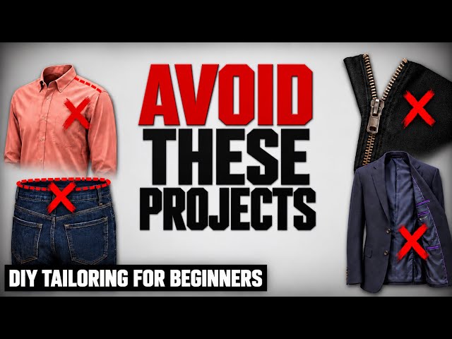 4 Tailoring Projects Beginners Should AVOID