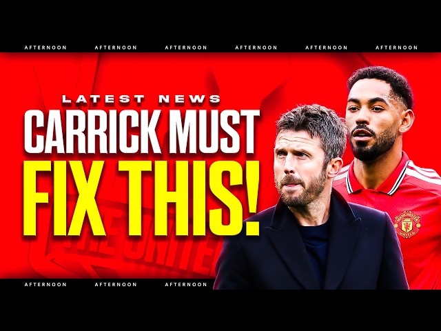 Carrick MUST do This! Hall NEW Contract! Man United News